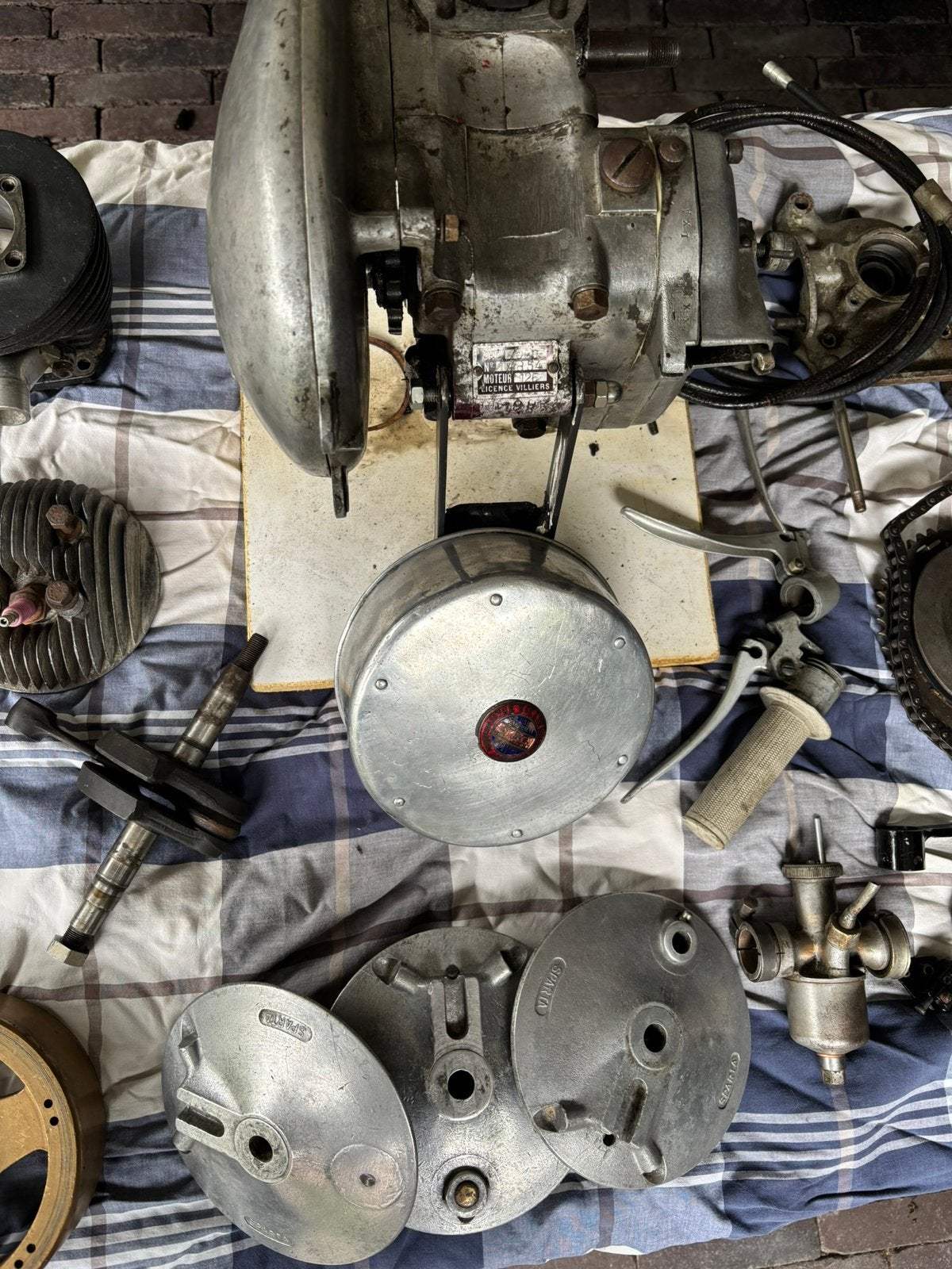 Onderdelen Villiers 125 cc, Ophalen, Gebruikt