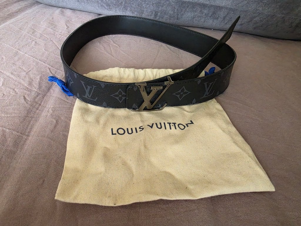 Louis Vuitton - LV Riem heren - origineel, Kleding | Heren, Riemen en Ceinturen, 95 tot 105 cm, Ophalen of Verzenden, Zo goed als nieuw