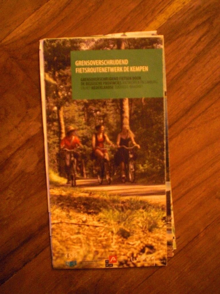 Fietsroutenetwerk De Kempen. (Fietskaart)., Overige merken, Europa, Ophalen of Verzenden, Zo goed als nieuw