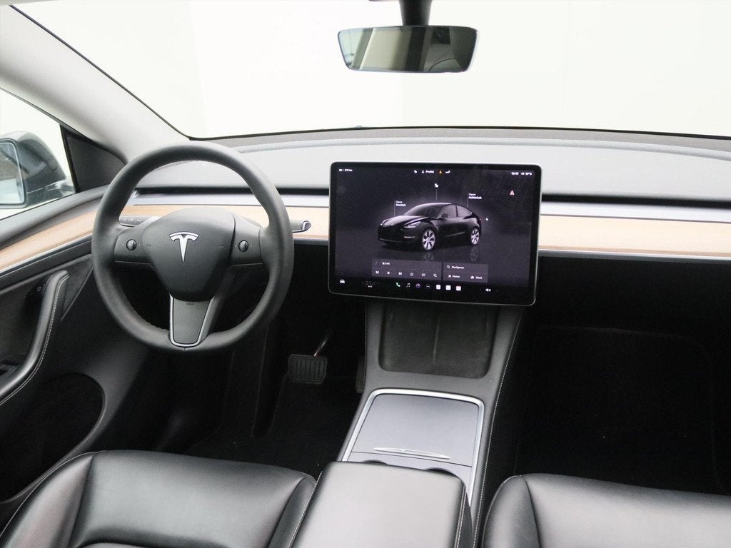 Tesla Model Y Long Range AWD 75kWh 351pk 93.2% SoH [ TREKHAA, Auto's, Tesla, Automaat, Gebruikt, Zwart, 351 pk