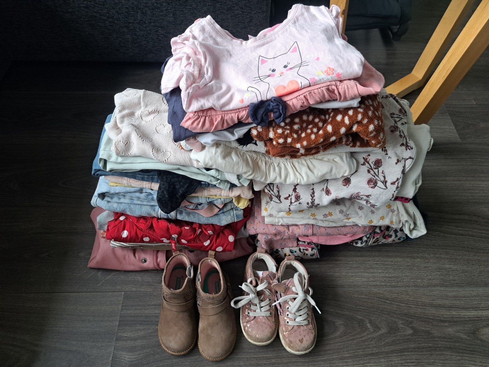 Zeer divers en compleet kledingpakket meisje 86/92, Ophalen of Verzenden, Maat 92