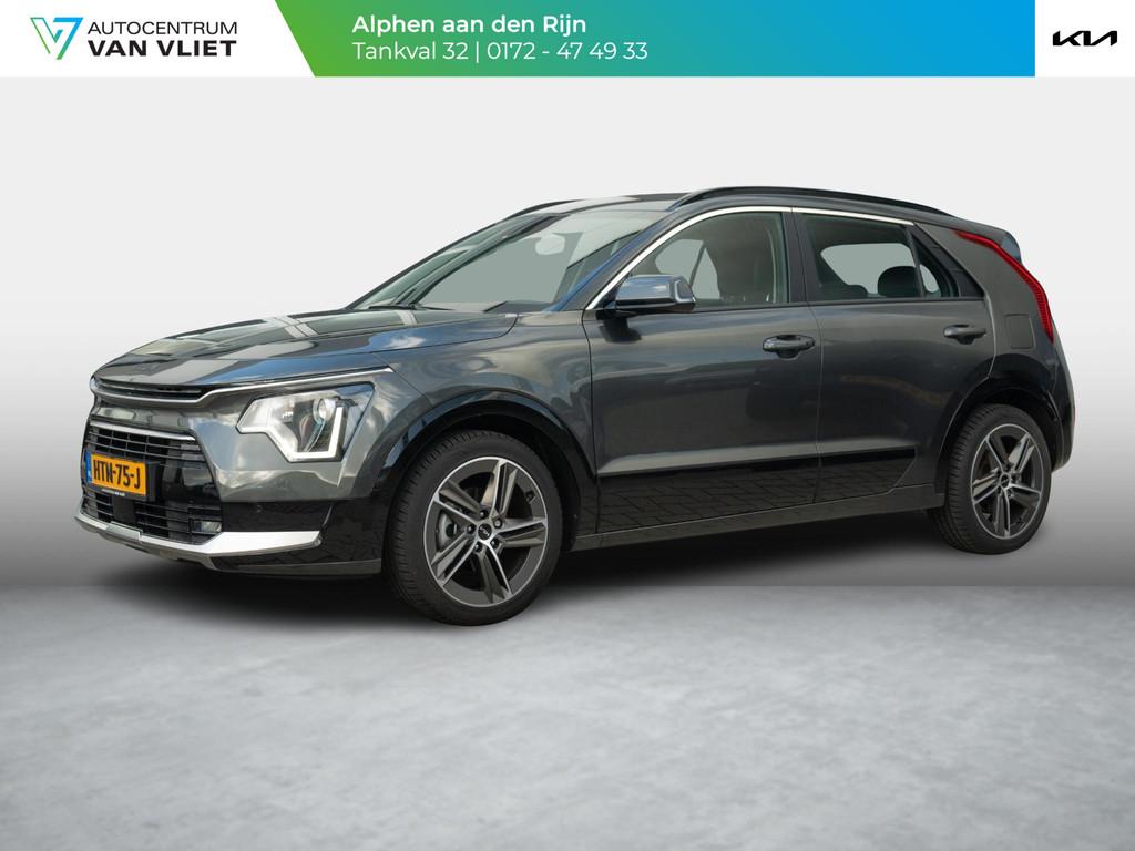 Kia Niro 1.6 GDi Hybrid DynamicLine | Navigatie | Lichtmetal, Gebruikt, Euro 6, Adaptive Cruise Control, Leder en Stof
