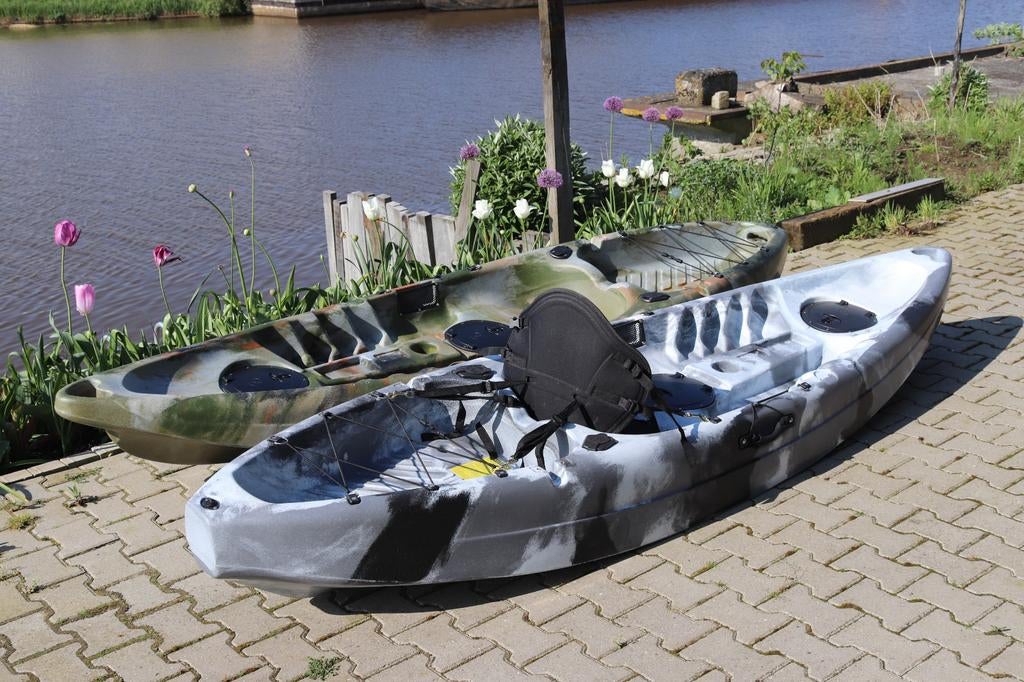Sit on top kano, kajak, viskajak, kayak (nieuw, incl. Peddel, Watersport en Boten, Kano's, Ophalen, Eén persoon, Met peddels, Kajak