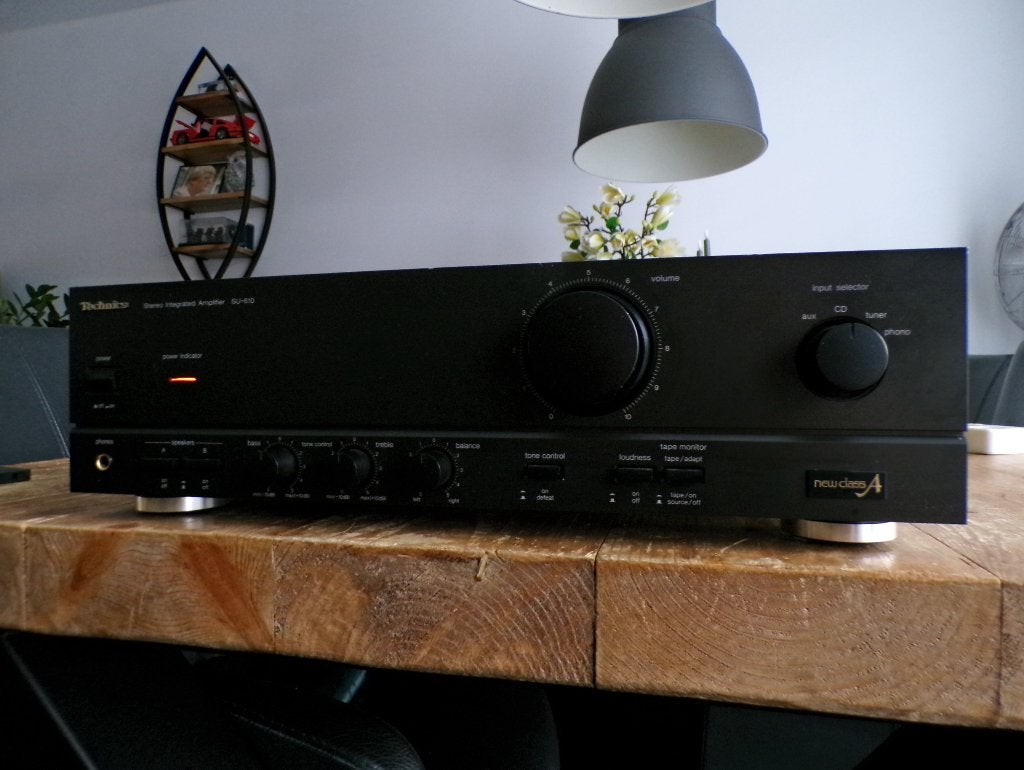 Mooie Technics New Class A versterker type SU-610, Overige merken, Gebruikt, Ophalen of Verzenden, 60 tot 120 watt