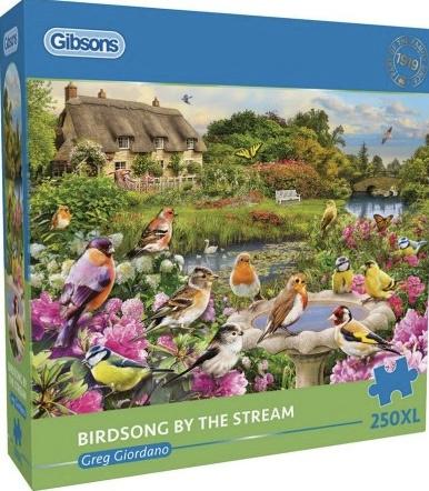 Gibsons - Birdsong by the Stream + 250XL stukjes, Ophalen of Verzenden, Minder dan 500 stukjes, Zo goed als nieuw