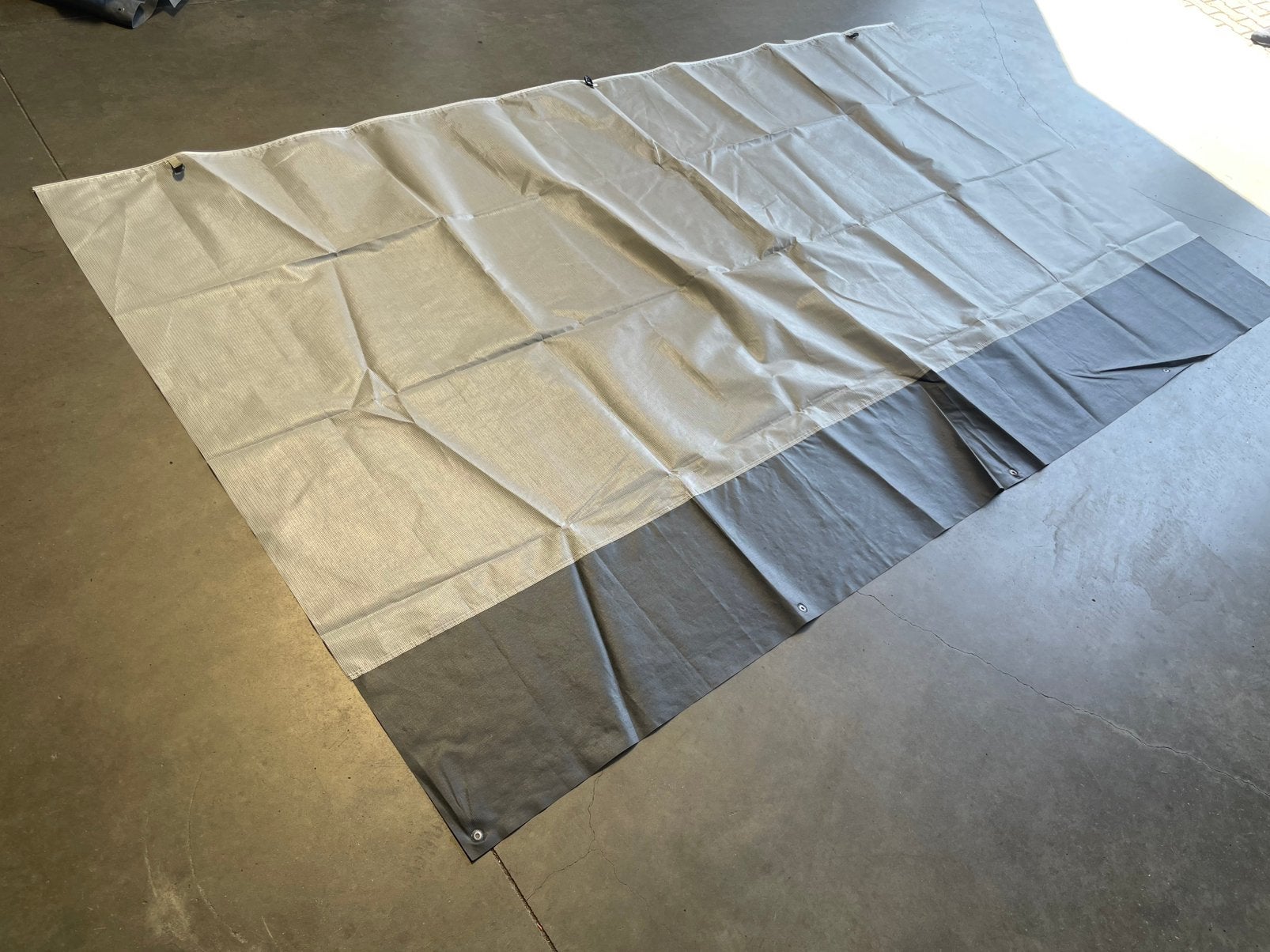 Sunblocker / Schaduwdoek Voorwand 330-185 cm, Ophalen of Verzenden, Zo goed als nieuw