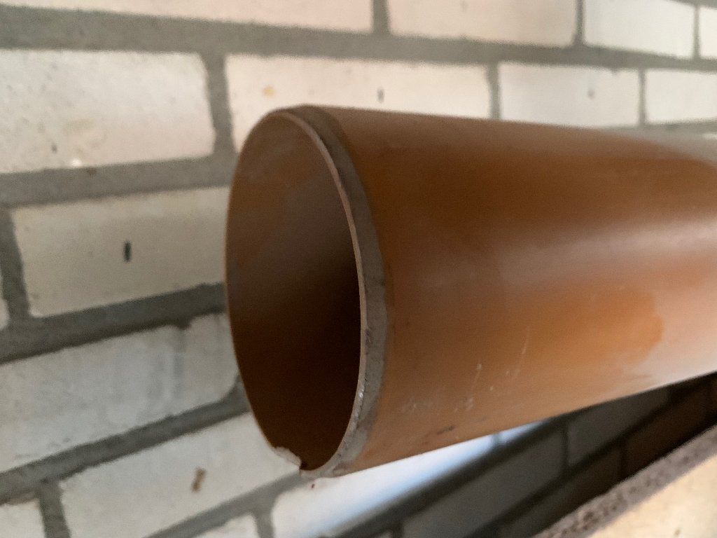 110mm Afvoerbuis, PVC buis, Rioolbuis. Dik wandig, Ophalen, Pvc, 4 tot 6 meter, Zo goed als nieuw