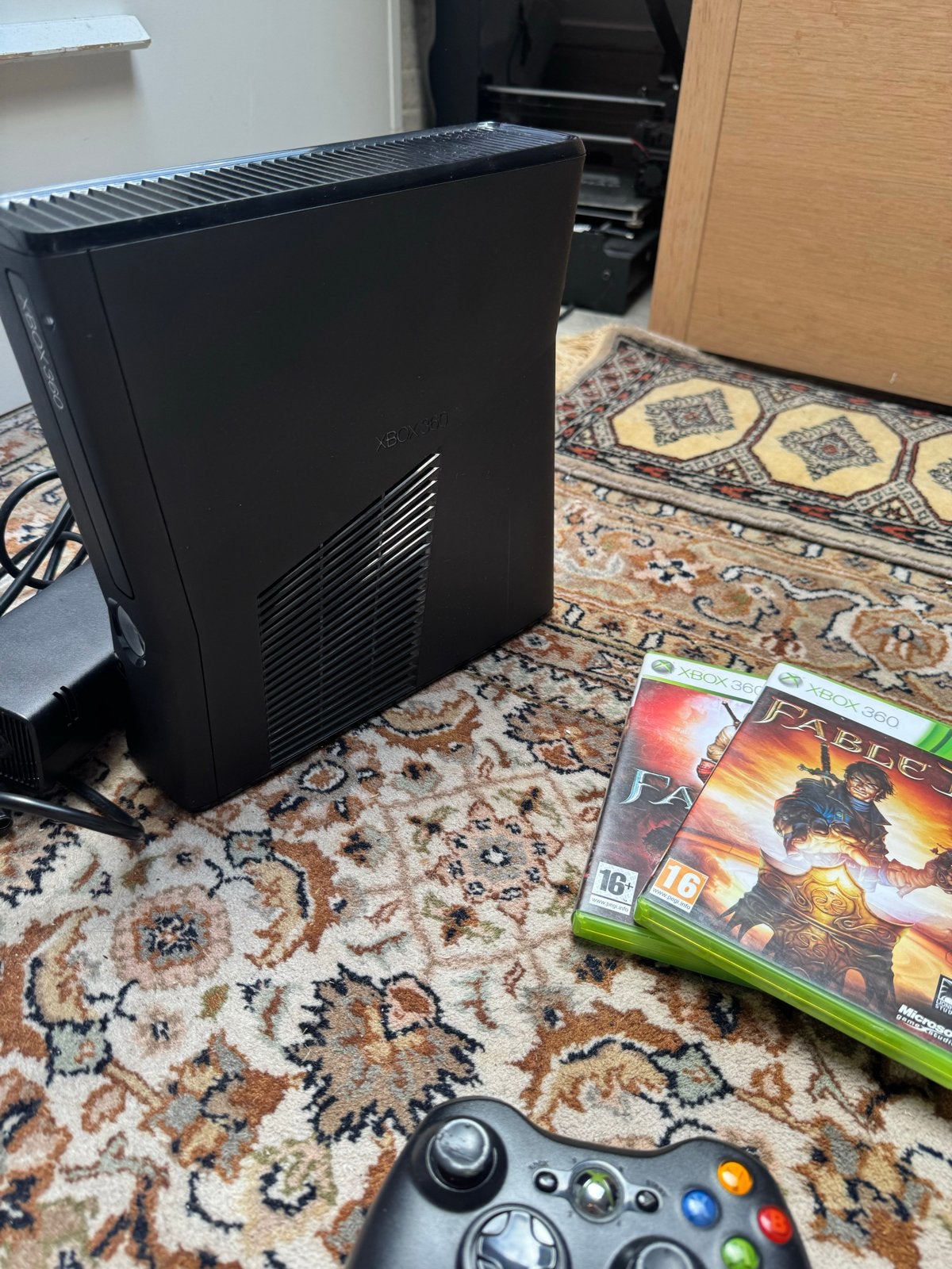 Xbox 360 met controller en games, Gebruikt, 1 speler, Ophalen of Verzenden, Role Playing Game (Rpg)