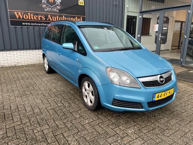 Opel Zafira 1.8 Enjoy, Stof, Gebruikt, Zwart, 4 cilinders