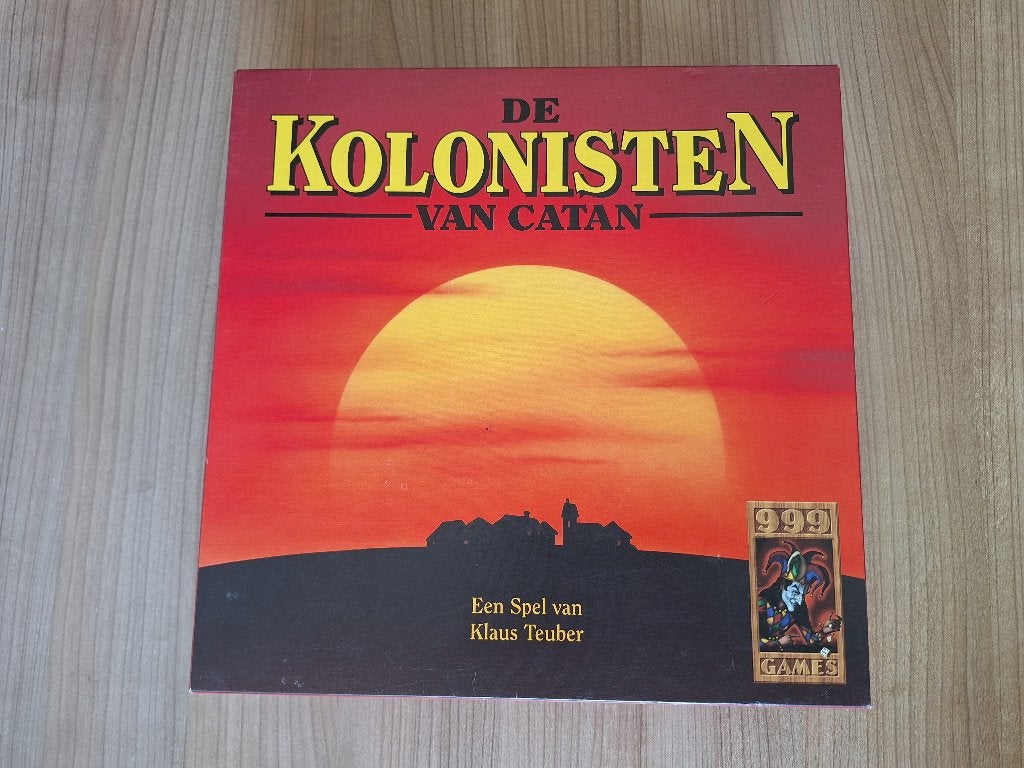 Kolonisten van Catan Basisspel Hout, Drie of vier spelers, Ophalen of Verzenden, Zo goed als nieuw