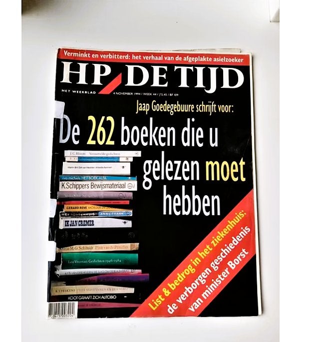 HP/De Tijd (1994) - 262 boeken die u gelezen moet hebben, Ophalen of Verzenden, Gelezen, Overige typen