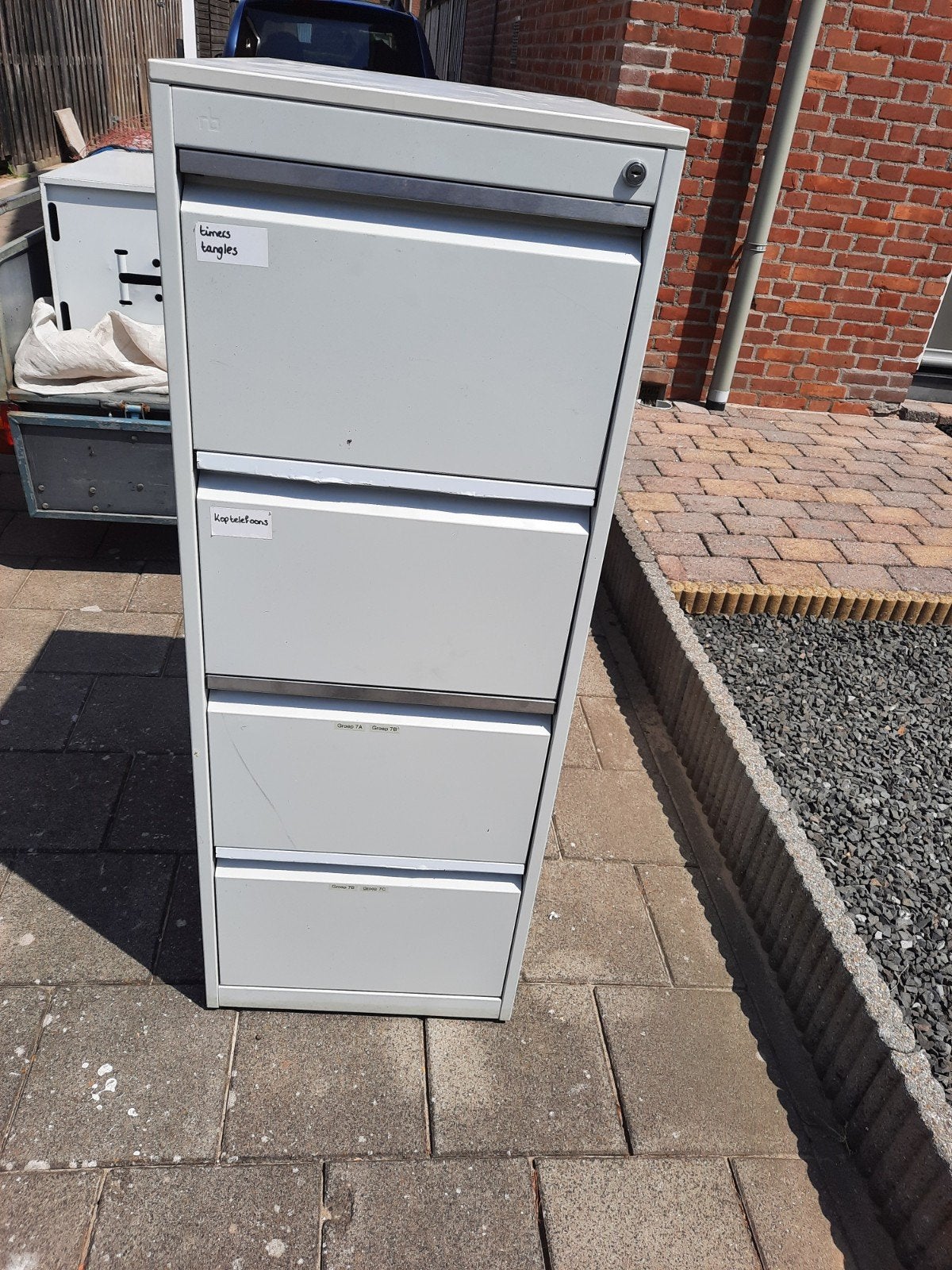 archiefkast  4 stuks  zie foto's, Ophalen, 25 tot 50 cm, 100 tot 150 cm
