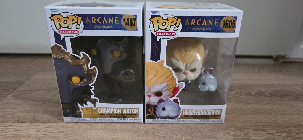 Funko Pop! Arcane: Viktor & Heimerdinger (League of Legends), Ophalen of Verzenden, Nieuw