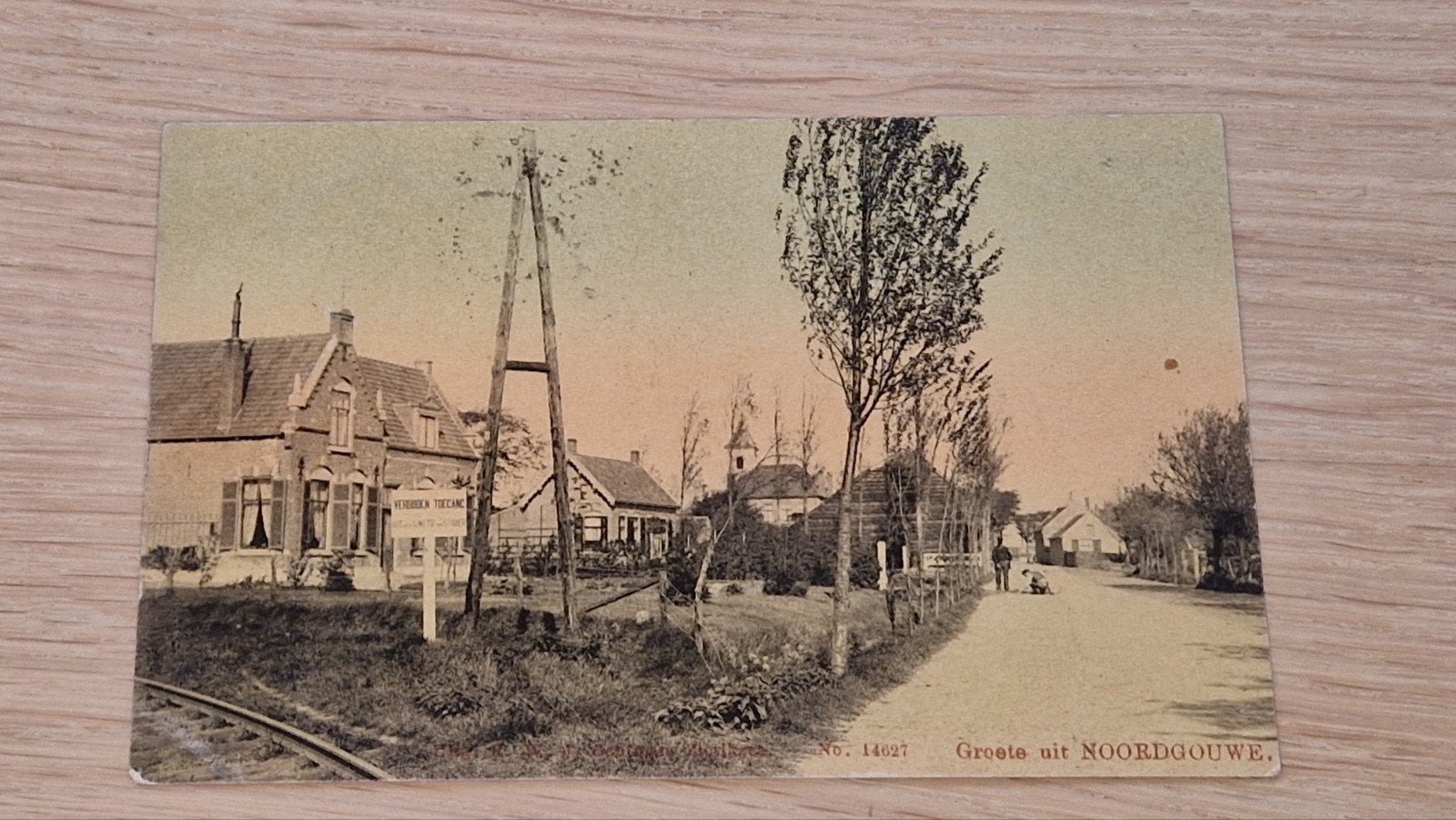 tulp kaart noordgouwe, Verzamelen, Ophalen of Verzenden, Voor 1920