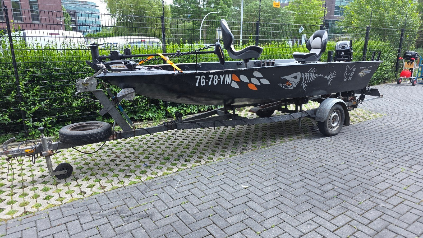 Aluminium Roofvisboot, Watersport en Boten, Ophalen, Minder dan 6 meter, Overige typen