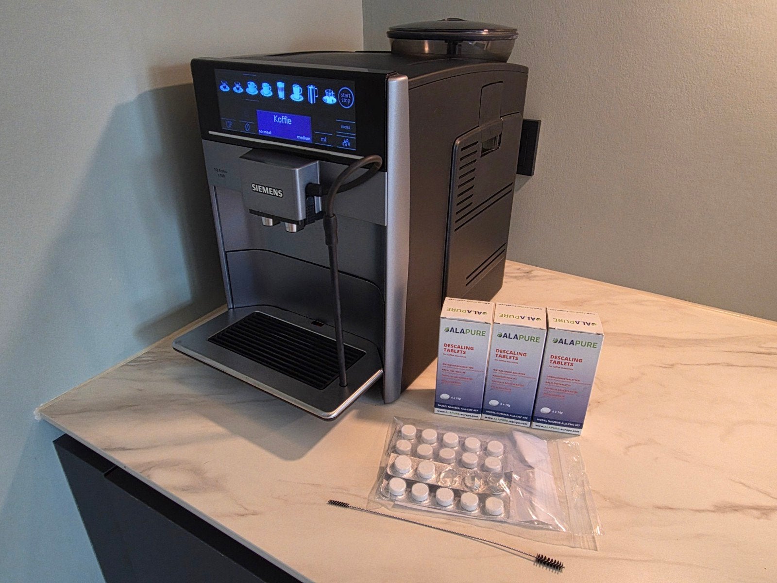 Siemens EQ.6 Plus S100 volautomatische espressomachine, Ophalen, Gebruikt, Espresso apparaat, Koffiebonen