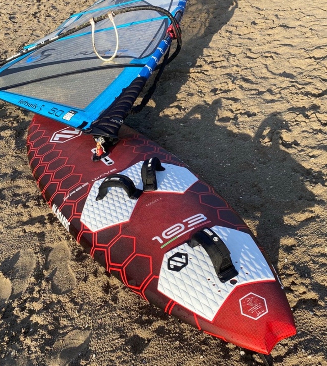 Av wave free 103 liter, Watersport en Boten, Ophalen, Gebruikt, 5 tot 6.5 m², Minder dan 250 cm