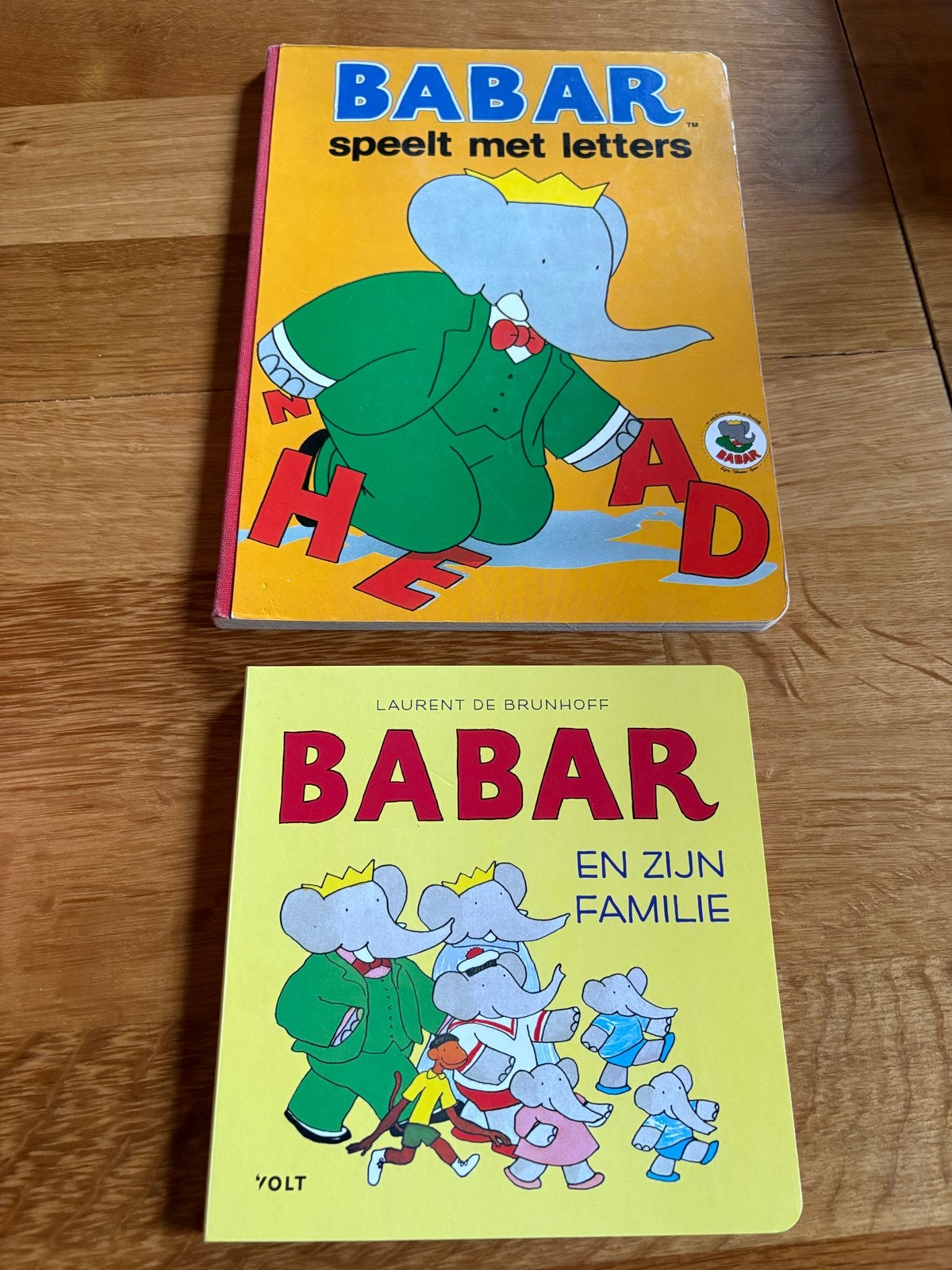 Babar Boekjes: 'Speelt met letters' & 'En zijn familie', Boeken, Gelezen, Fictie algemeen, Jongen of Meisje, Ophalen of Verzenden