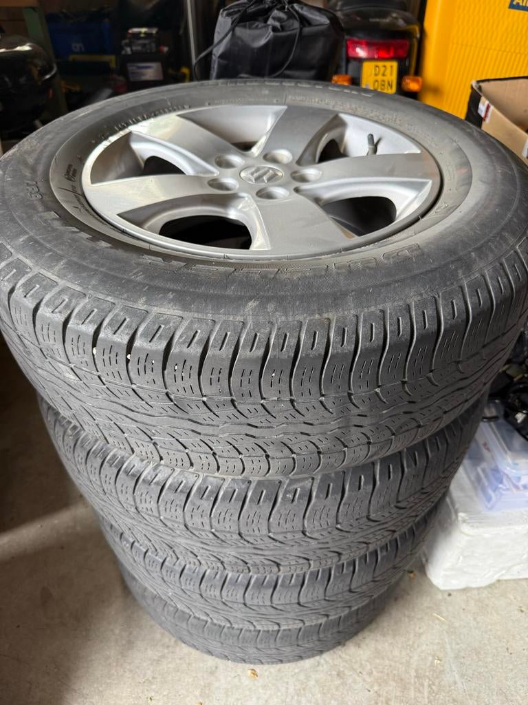 4x 16” originele Suzuki Vitara velgen met banden, Ophalen, Gebruikt, 16 inch, Banden en Velgen