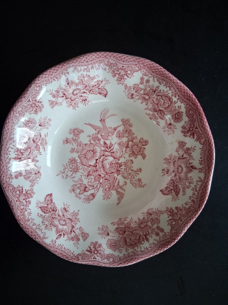 Wedgwood schaaltje roze *eureka*, Ophalen of Verzenden, Zo goed als nieuw, Porselein, Bord of Schaal