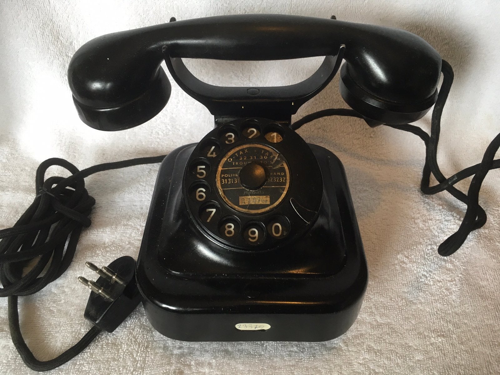 Antieke Heemaf  PTT Telefoon met spuugbakje jaren 30, Telecommunicatie, Ophalen of Verzenden, Zo goed als nieuw