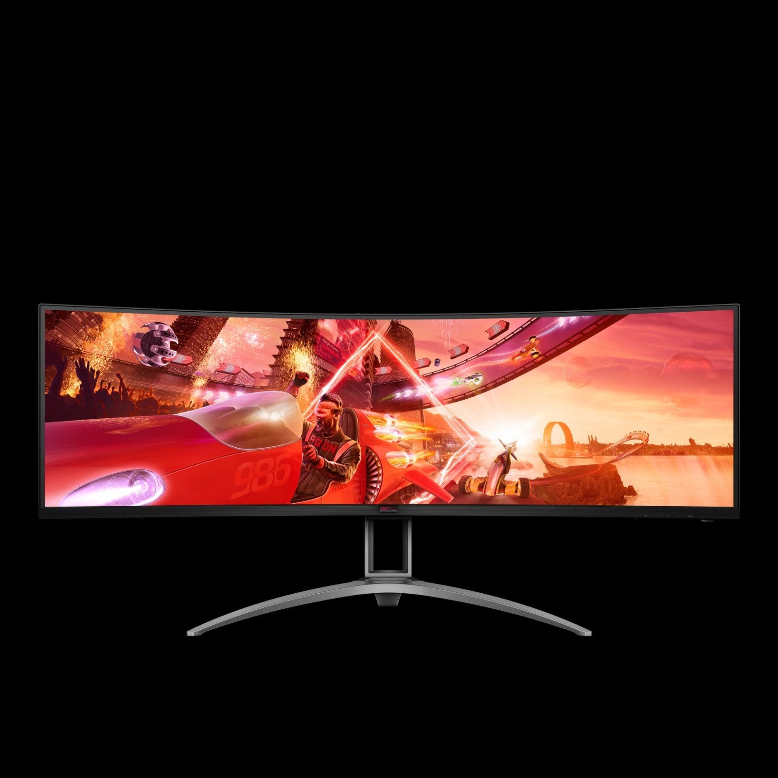 AOC Gaming Monitor - Ultrawide, Curved, 49", Computers en Software, Aoc@aoc.nl, Ergens, VA, AOC