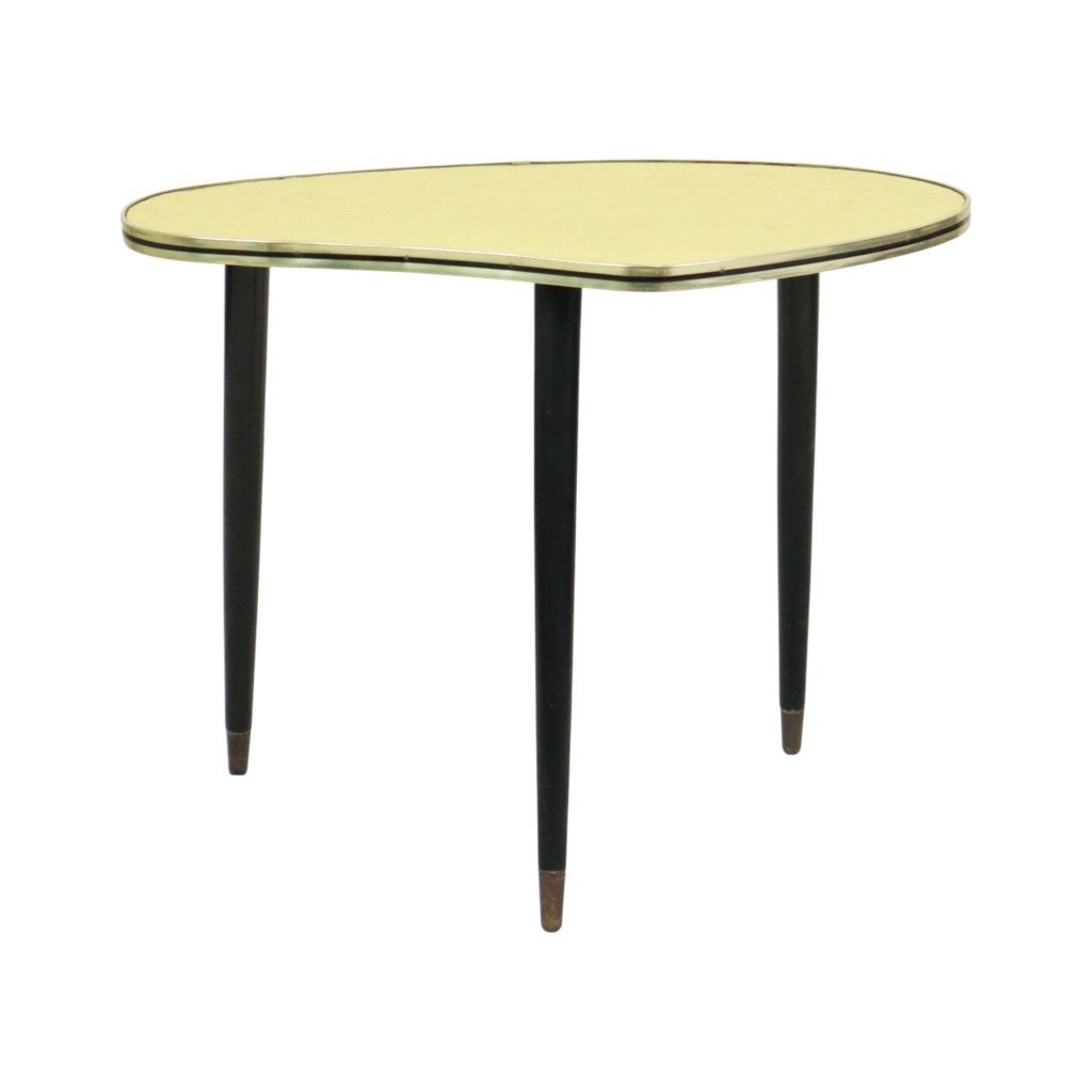 Vintage Rockabilly Plantentafel Jaren 50 Conische Poten, Ophalen of Verzenden