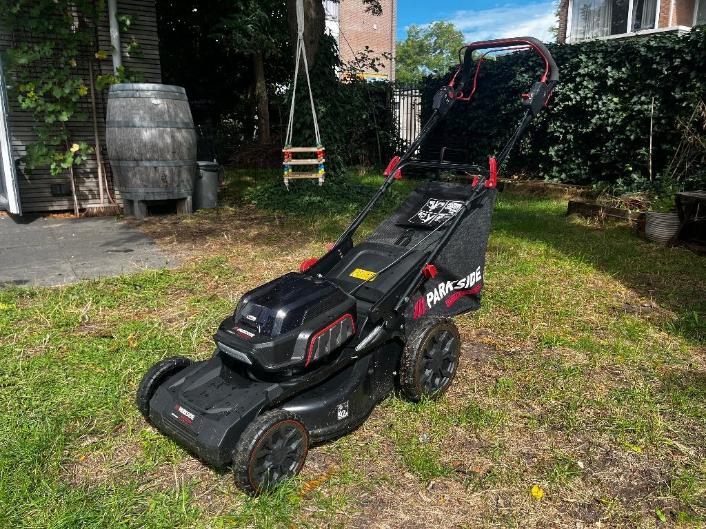 Parkside Performance 40-Li 40V accu grasmaaier brushless, Tuin en Terras, Ophalen, Cirkelmaaier, Elektrische grasmaaier, Parkside Performance