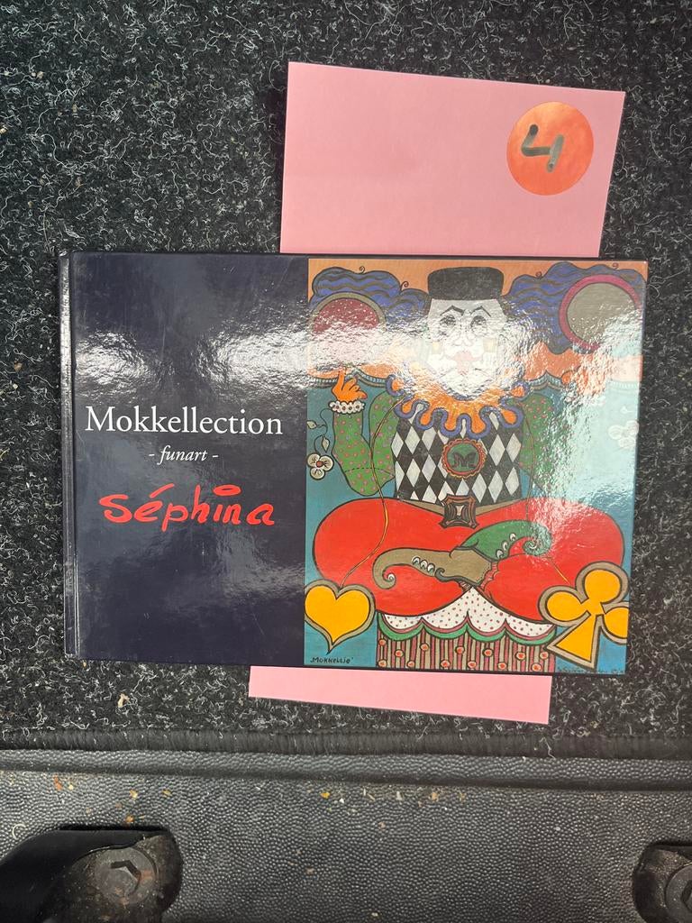 Mokkellection - Funart - Séphina kunstboek, Ophalen of Verzenden, Zo goed als nieuw