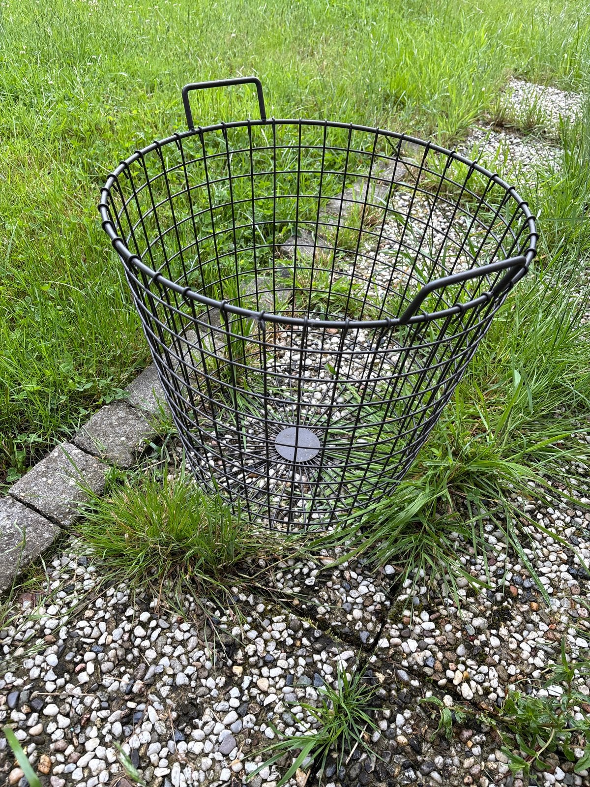 Metalen draadmand, Tuin en Terras, Ophalen, Zo goed als nieuw