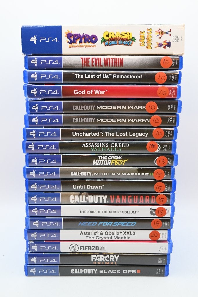 Diverse PS4 Games €10 t/m €20, Spelcomputers en Games, Gebruikt, Vanaf 18 jaar, Overige genres, Onbekend