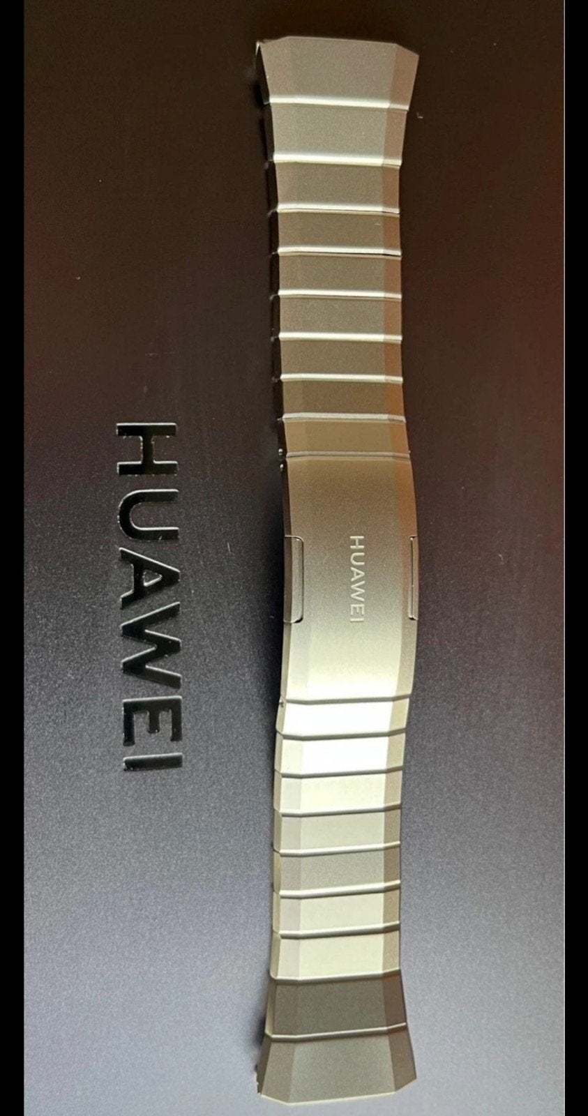 Originele Titanium band Huawei Watch GT5 Pro, Sieraden, Tassen en Uiterlijk, Smartwatches, Ophalen, Zwart, Nieuw, Huawei