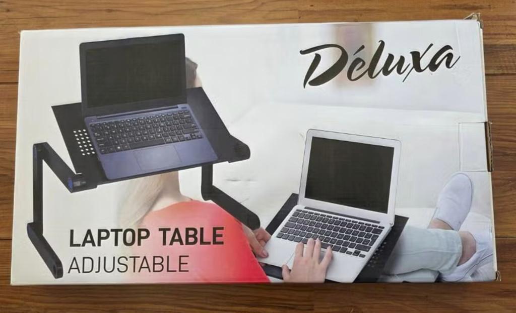 Laptop tafel verstelbaar (nieuw), Computers en Software, Laptoptafels, Nieuw, In diepte verstelbaar, In hoogte verstelbaar, Ophalen of Verzenden