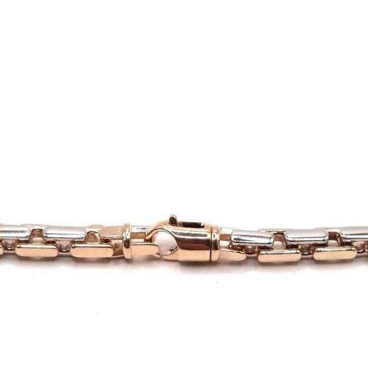 Gouden ketting 14kt, Www.bredajuwelier.nl, Nieuw, Ophalen of Verzenden, Www.bredajuwelier.nl