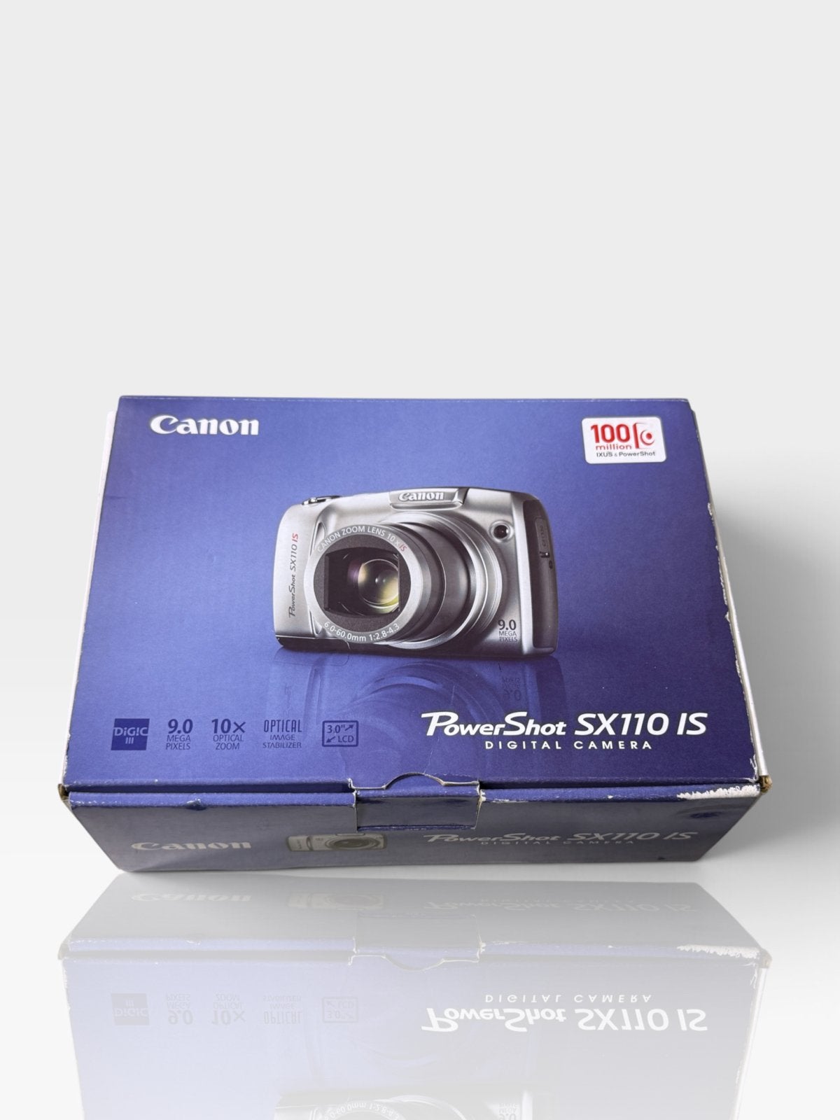 Canon PowerShot SX110 IS - Z.g.a.n. met doos en kabels, Canon, USB-kabel, Canon, Ophalen of Verzenden