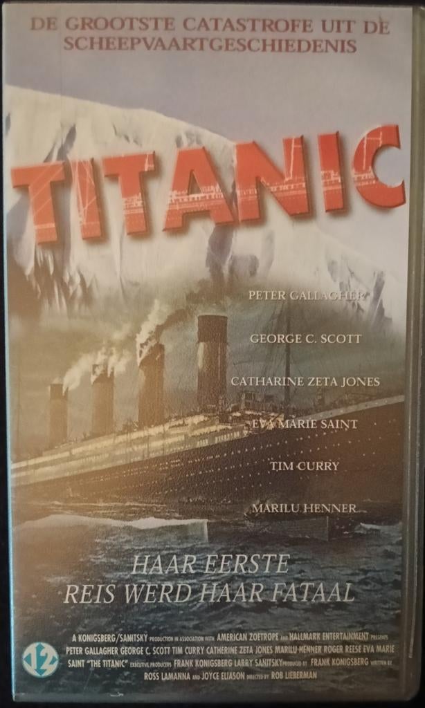 Titanic vhs, Vanaf 16 jaar, Ophalen of Verzenden, Zo goed als nieuw, Horror