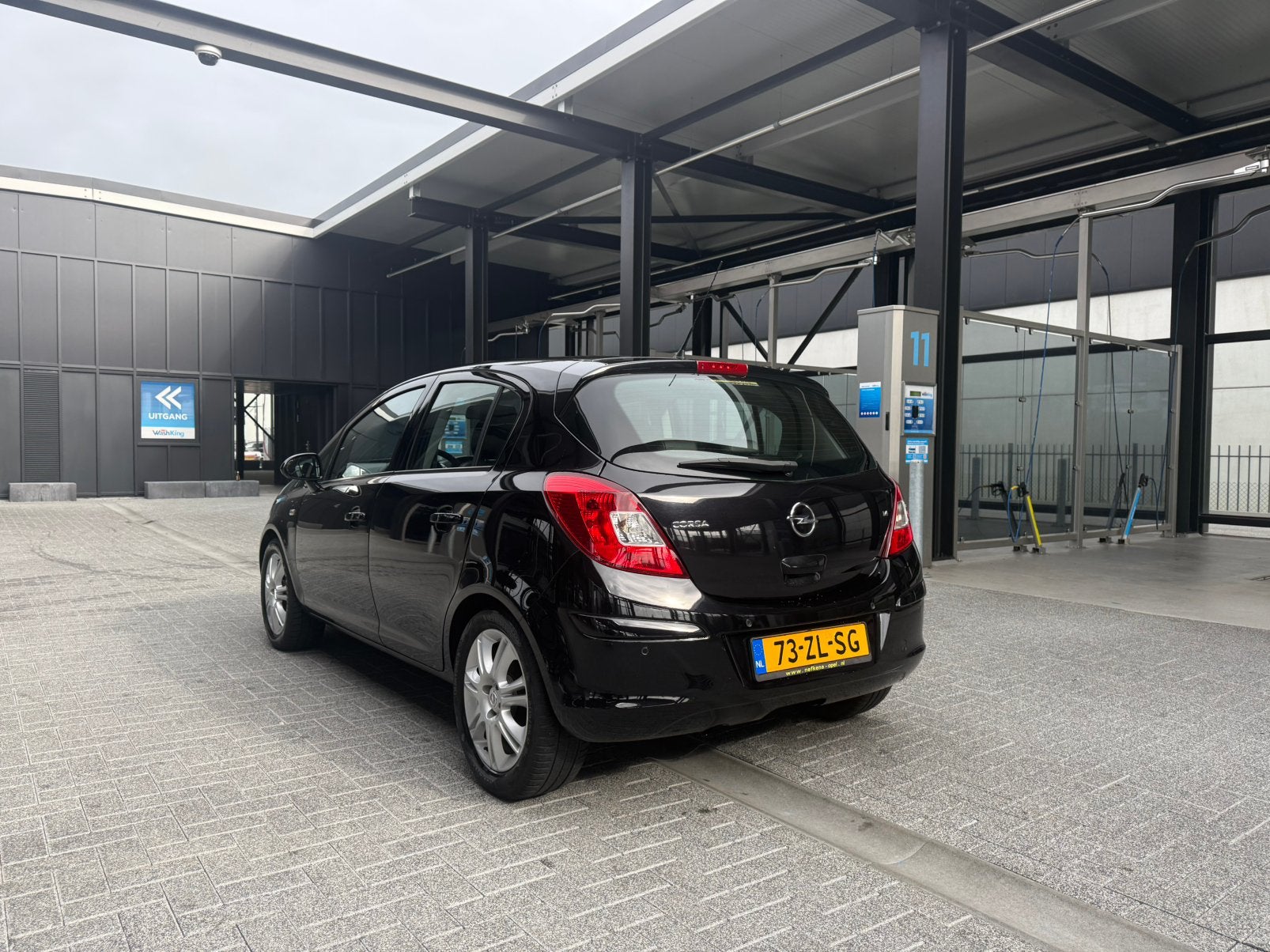 Opel Corsa 1.4 5D Cosmo Zwart (2008) – Topconditie, Voorwielaandrijving, 1063 kg, Zwart, 4 cilinders