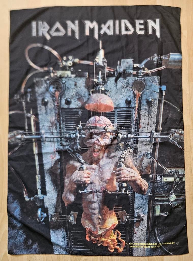 Iron Maiden vlag, Verzamelen, Ophalen of Verzenden