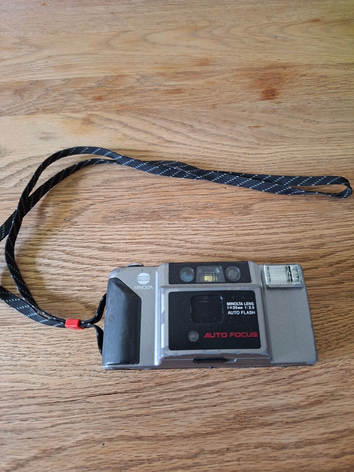 Vintage Minolta Compact Camera - Klassieke Point-and-Sho, Audio, Tv en Foto, Ophalen of Verzenden