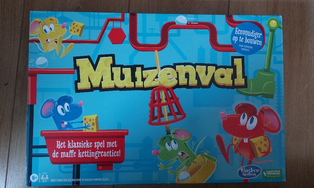 Muizenval, Een of twee spelers, Ophalen of Verzenden, Zo goed als nieuw, Hasbro