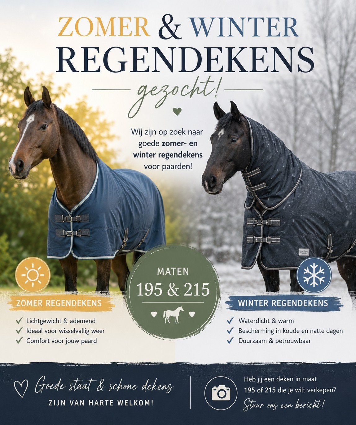 Dekens gezocht, Extra Full (XL), Ophalen, Gebruikt, Regendeken
