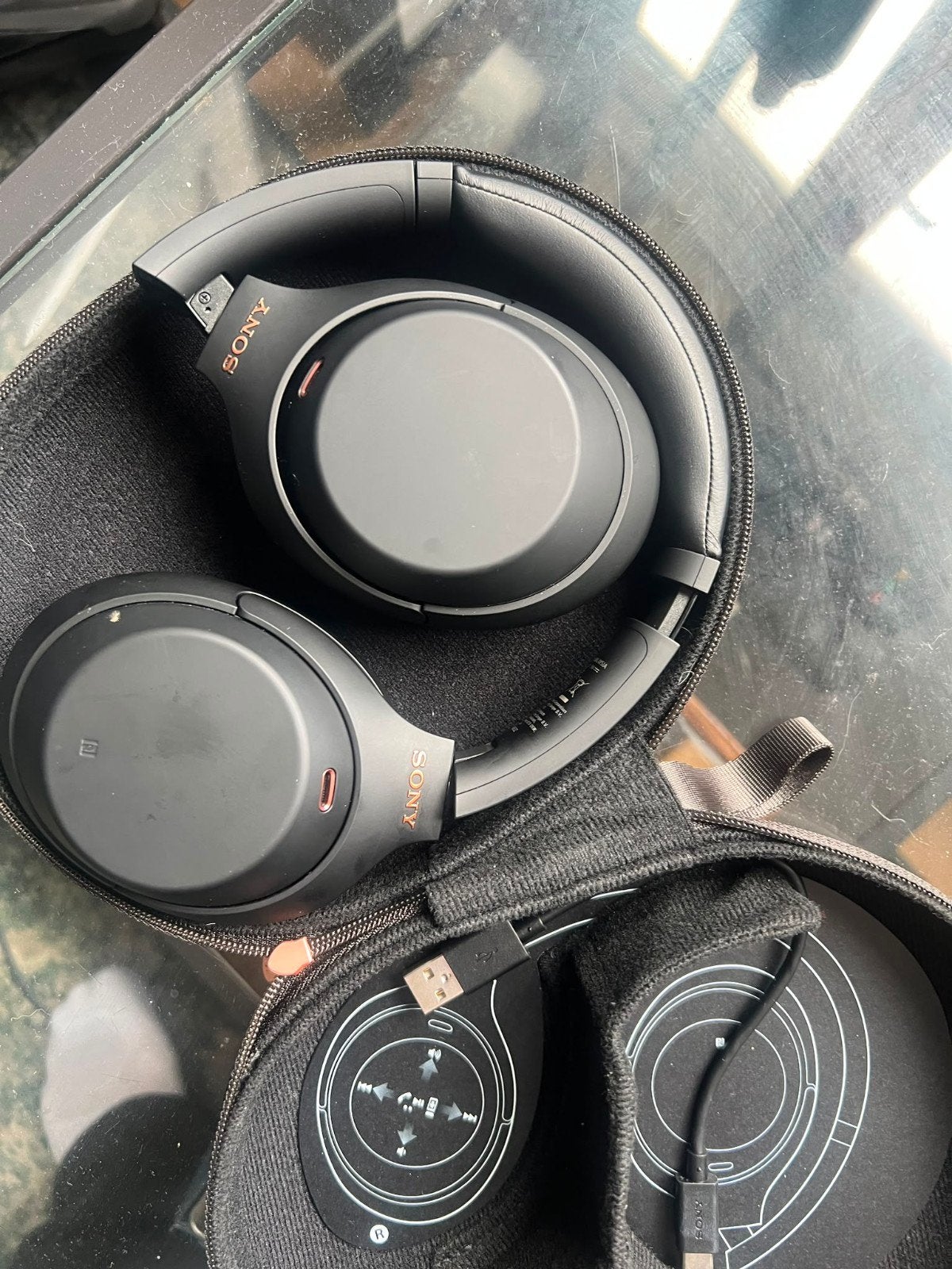 Sony WH-1000XM4 Draadloze Noise Cancelling Koptelefoon, Ophalen of Verzenden, Zo goed als nieuw, Draadloos, Zwart