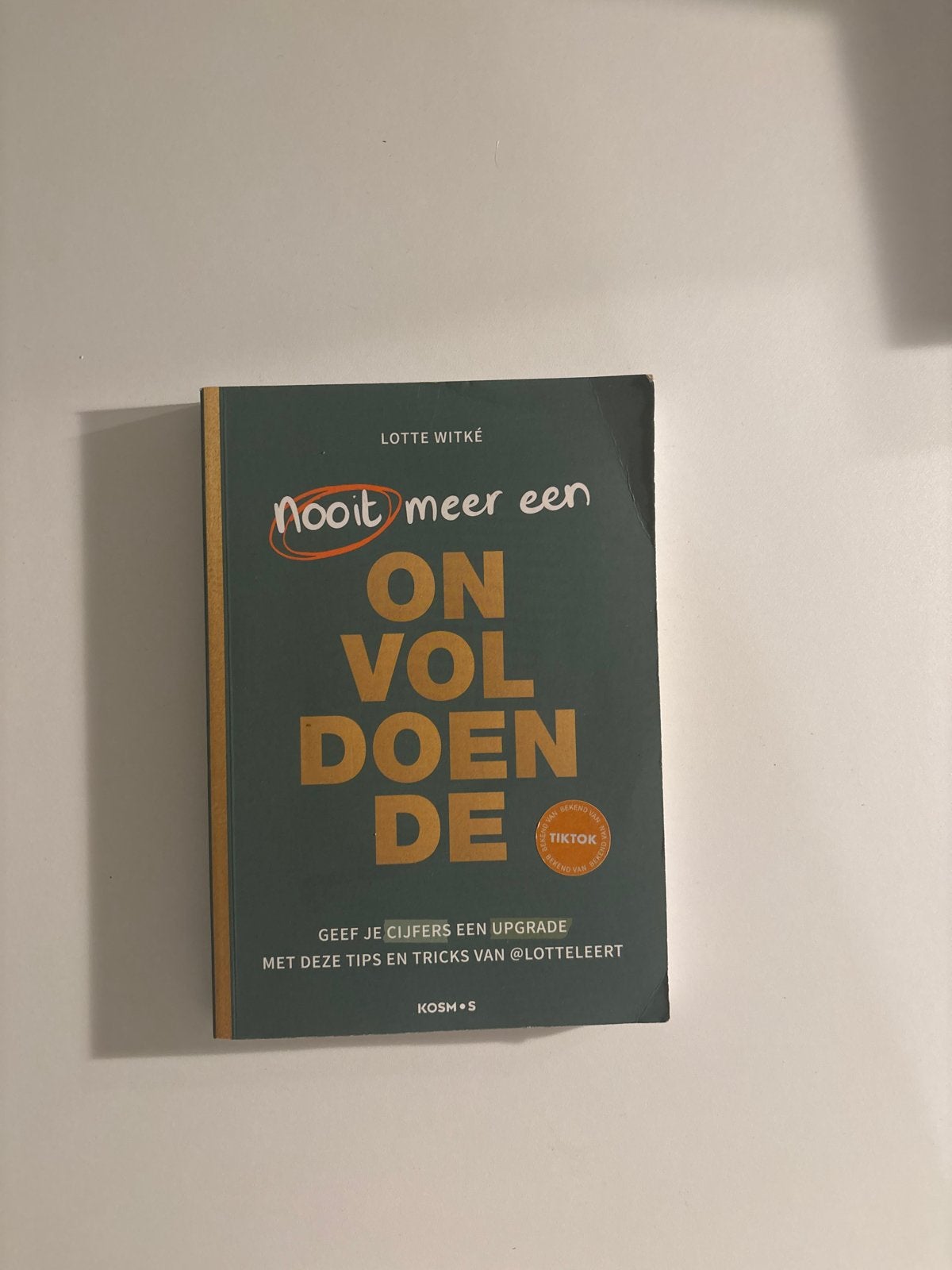 Nooit meer een onvoldoende - Lotte Witké, Verzenden, Gamma, Zo goed als nieuw, Overige niveaus