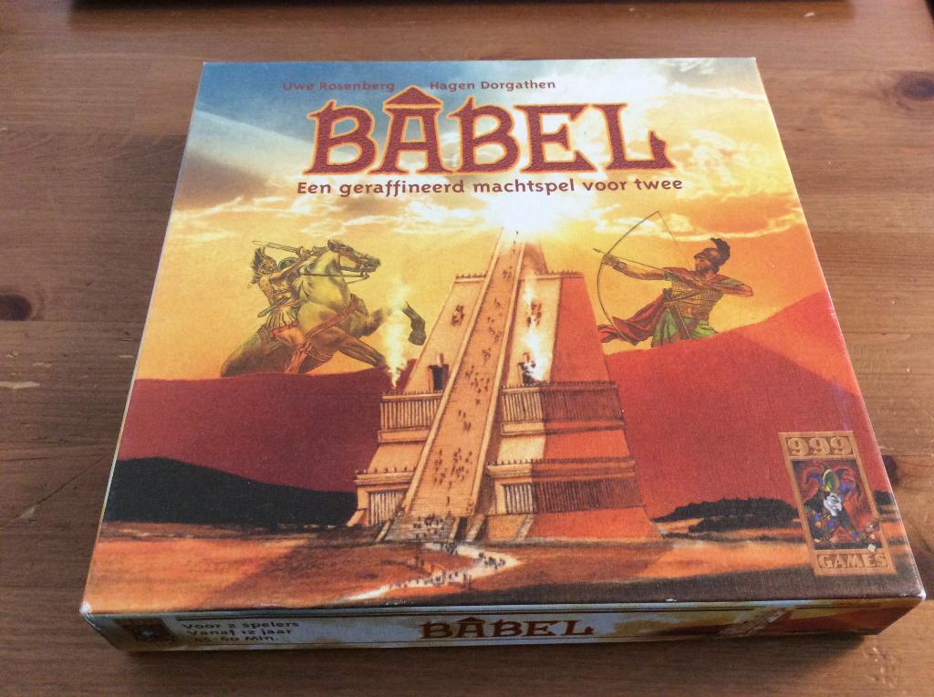 Babel. een geraffineerd machtspel voor twee. 999 games. zgan, Hobby en Vrije tijd, Gezelschapsspellen | Kaartspellen, Een of twee spelers