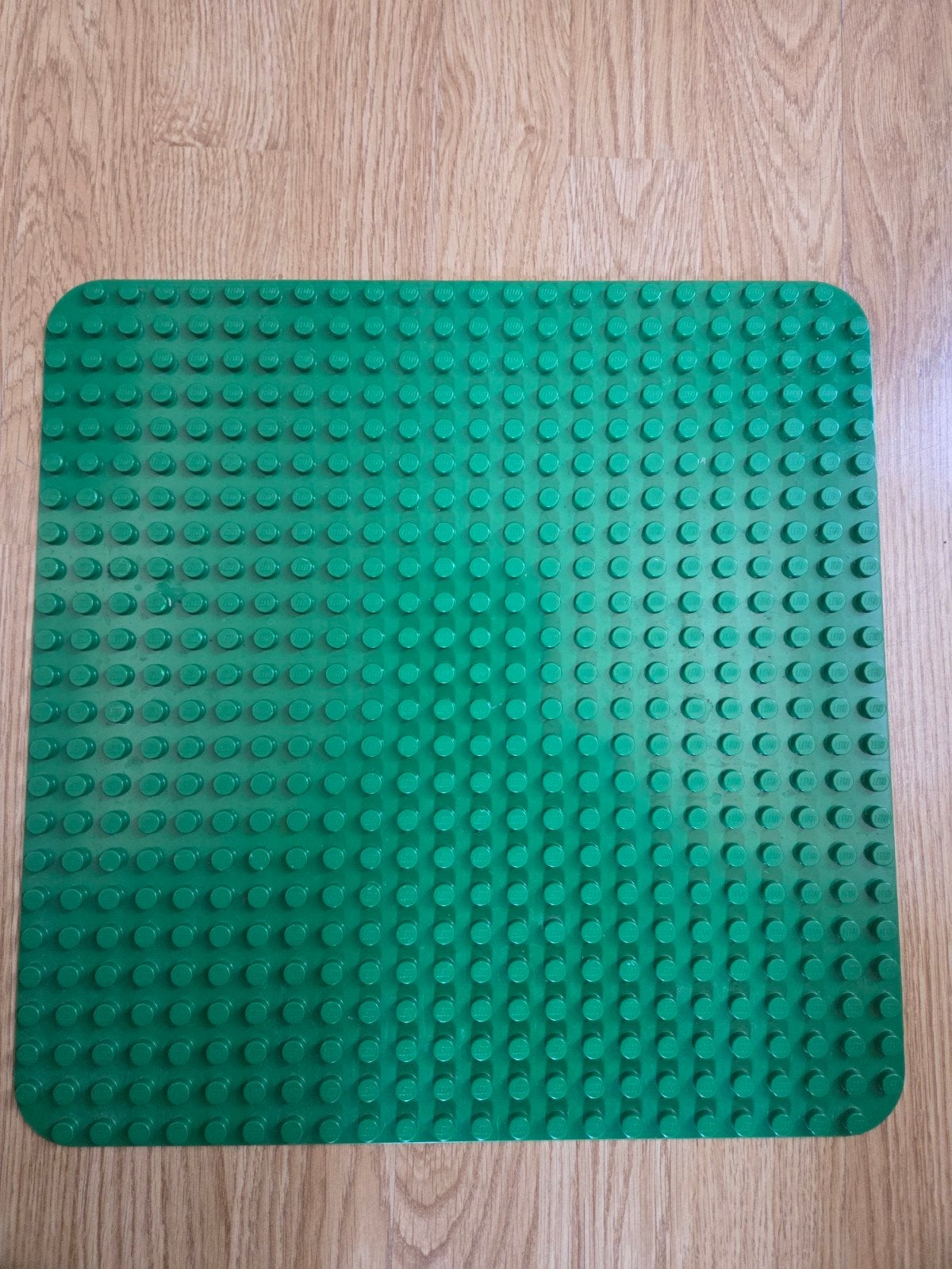 Nette Grote groene Lego Dulpo grondplaat/ bouwplaat 38x38 cm, Kinderen en Baby's, Ophalen of Verzenden, Zo goed als nieuw, Compleet