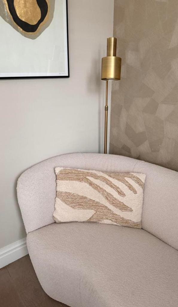 Hk living fluffy sierkussen met organische vormen, Huis en Inrichting, Woonaccessoires | Kussens, Ophalen of Verzenden, Nieuw