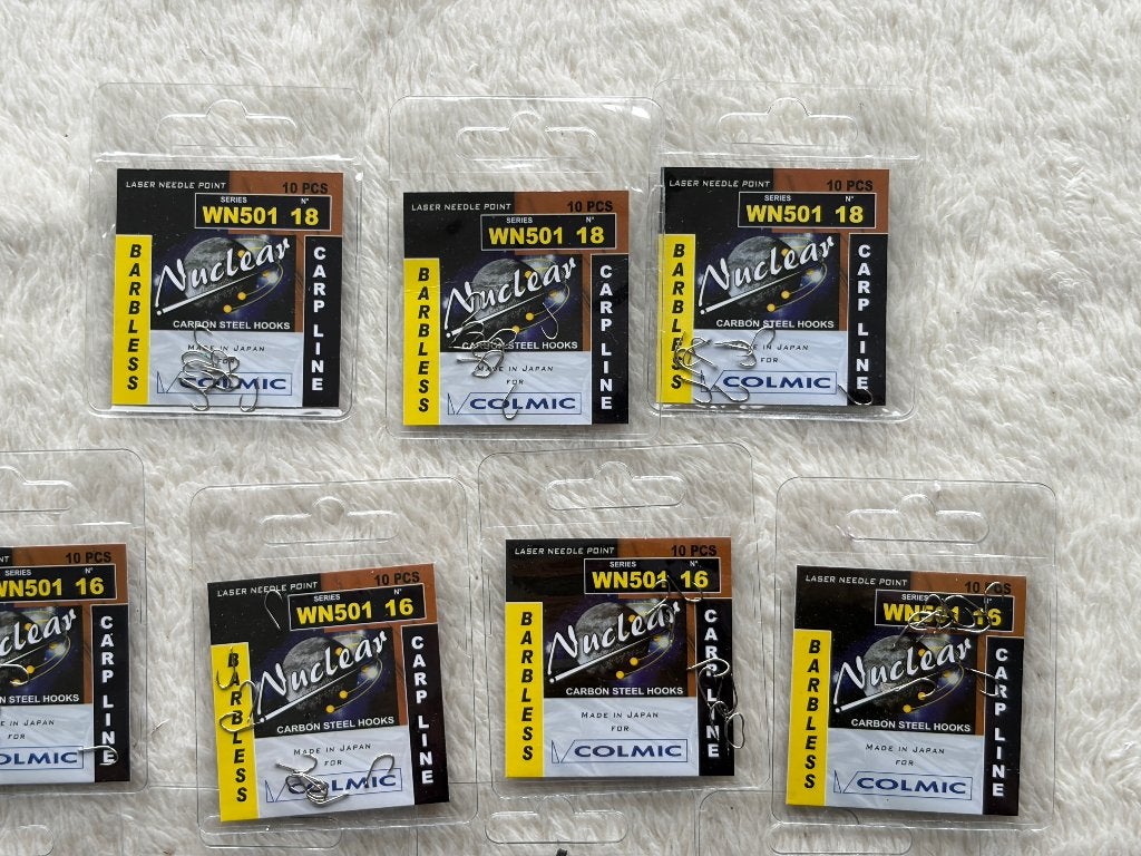 adv 345 / NIEUW set 11 pakjes haakjes COLMIC, Ophalen of Verzenden, Nieuw, Haak
