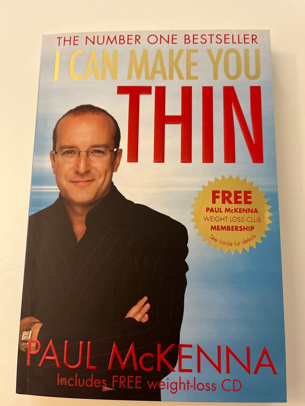 I Can Make You Thin - Paul McKenna (boek met CD), Boeken, Ophalen of Verzenden, Zo goed als nieuw, Dieet en Voeding