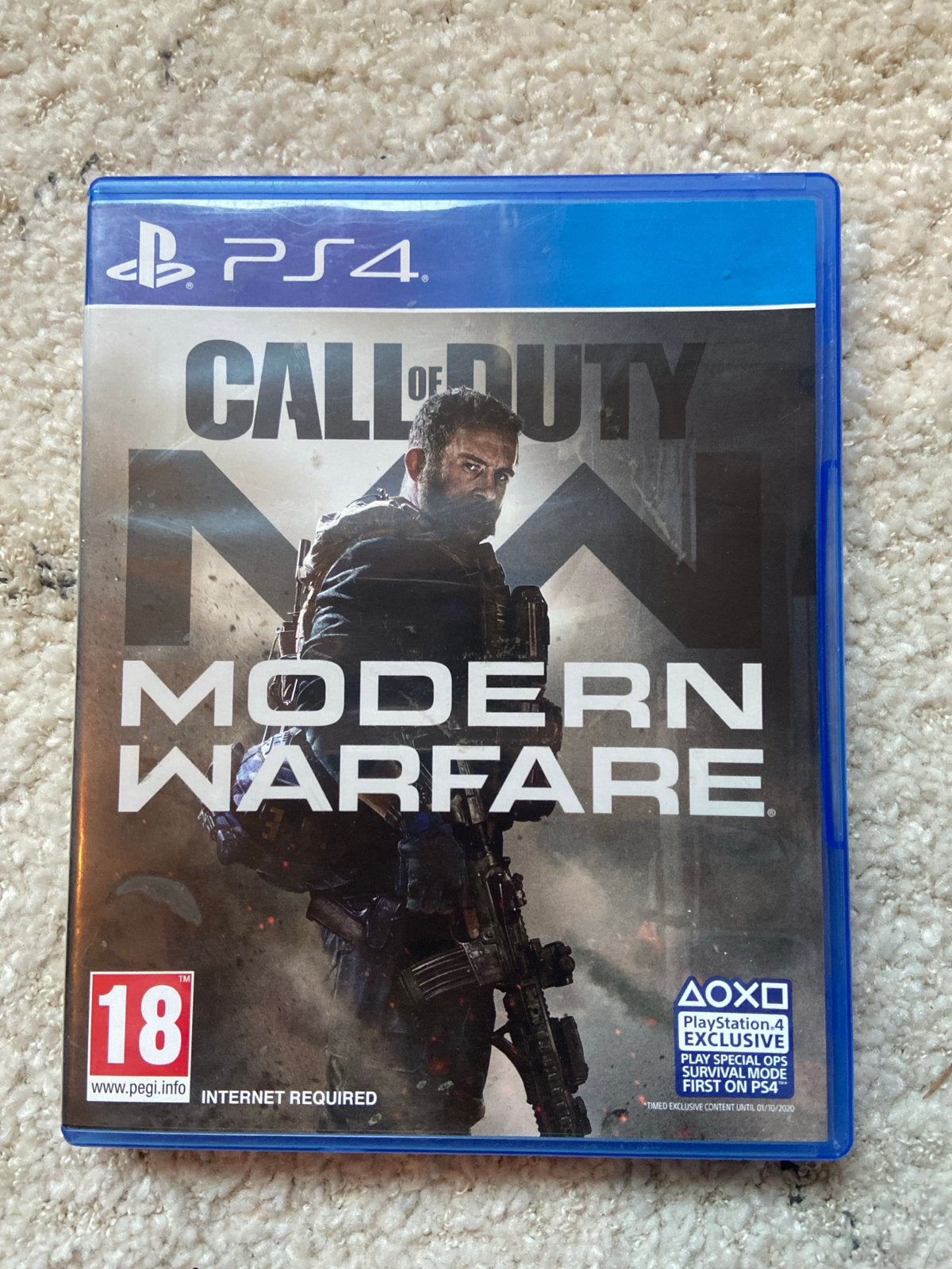 Call of Duty Modern Warfare PS4, Online, Gebruikt, Vanaf 18 jaar, Shooter