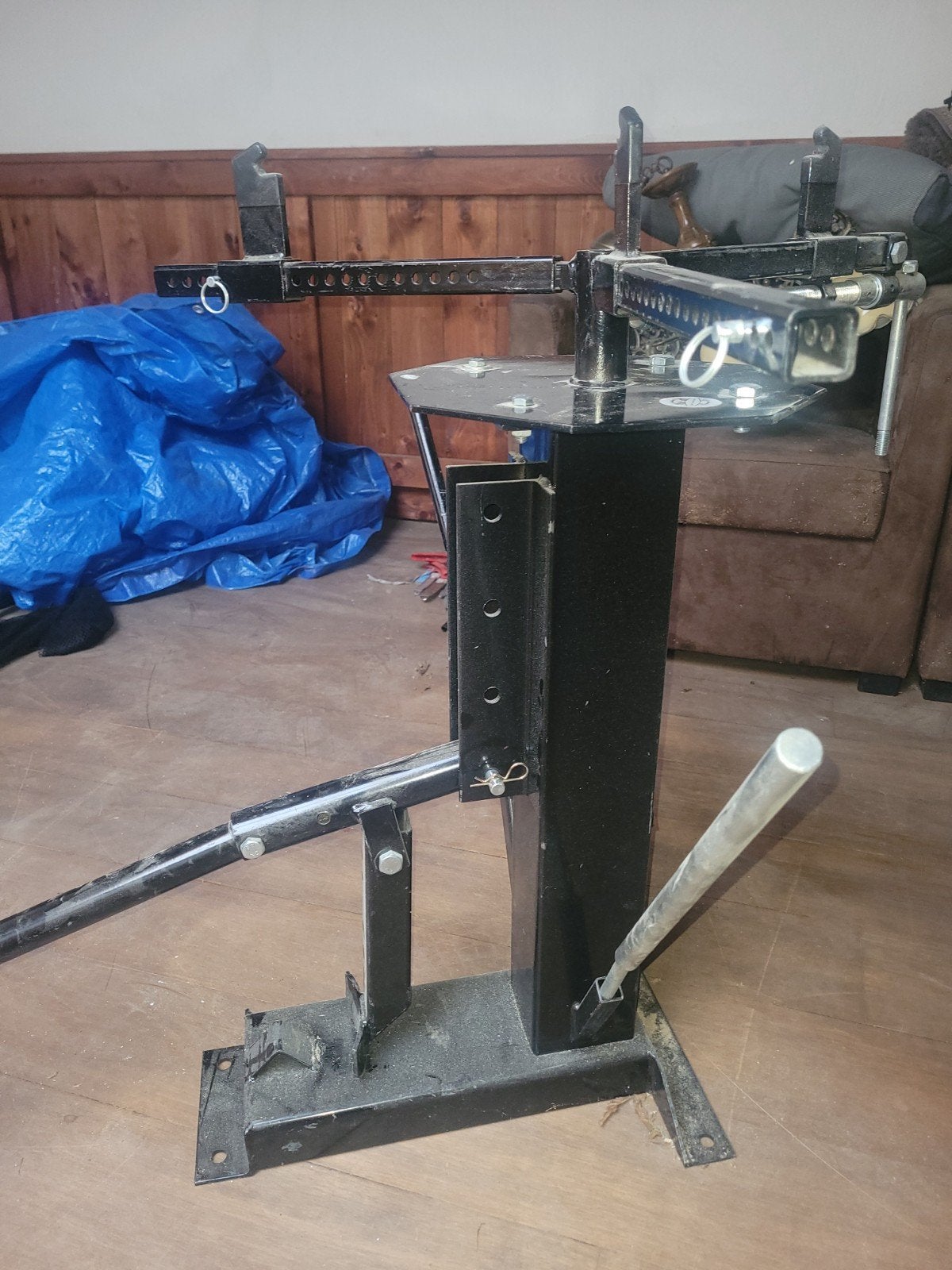 Banden (de)monteer apparaat incl. toebehoren, Auto diversen, Autogereedschap, Ophalen of Verzenden, Gebruikt